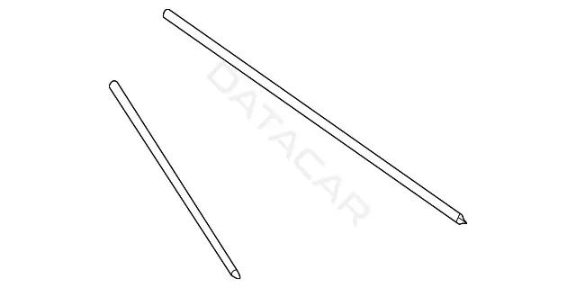 Резинка стеклоочистителя MAZDA TK7867333
