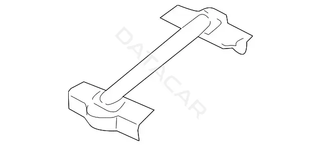 Крепление аккумулятора MITSUBISHI MR238277