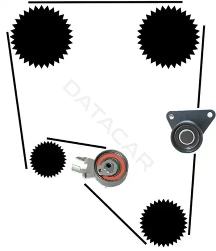 Натяжитель ремня генератора VOLVO 30731727