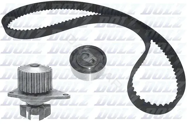 Комплект ГРМ с помпой DOLZ KD006