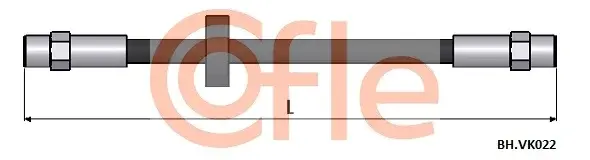 Тормозные шланги COFLE/TELCO 92.BH.VK022