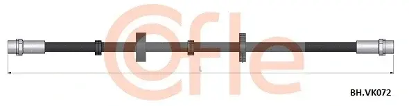 Тормозные шланги COFLE/TELCO 92.BH.VK072