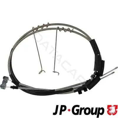 Трос ручника JP GROUP 1570304700