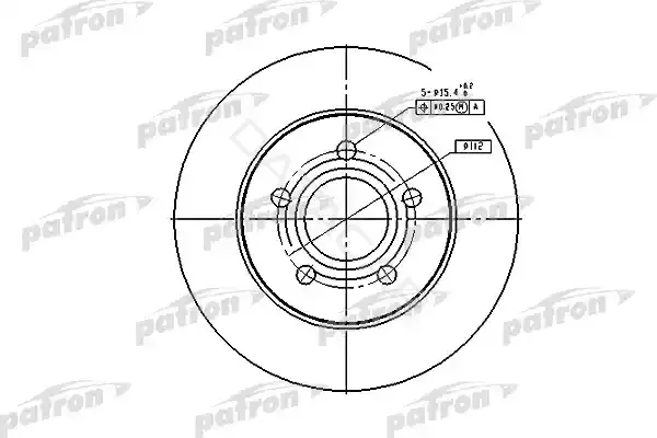 Тормозные диски PATRON PBD4045