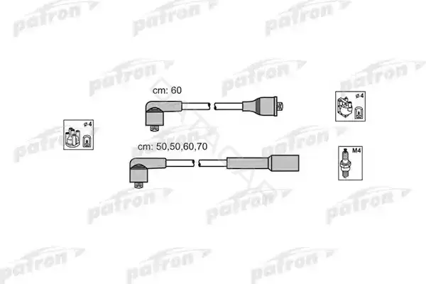 Высоковольтные провода PATRON PSCI1011