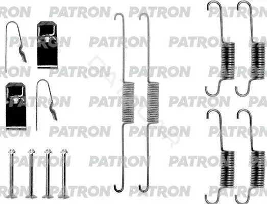 Ремкомплект тормозных колодок PATRON PSRK0224