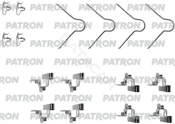 Ремкомплект тормозных колодок PATRON PSRK1029