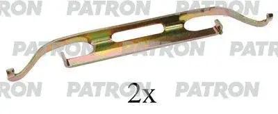 Ремкомплект тормозных колодок PATRON PSRK1044