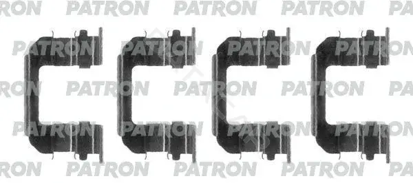 Ремкомплект тормозных колодок PATRON PSRK1079
