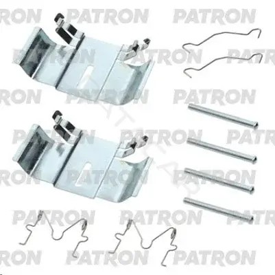Ремкомплект тормозных колодок PATRON PSRK1201