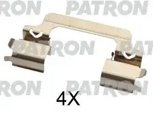 Ремкомплект тормозных колодок PATRON PSRK1299