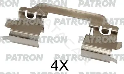 Ремкомплект тормозных колодок PATRON PSRK1340
