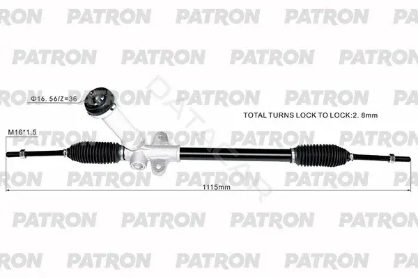 Рулевая рейка PATRON PSG3253