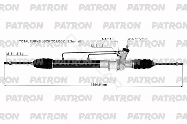 Рулевая рейка PATRON PSG3261