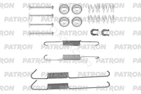 Ремкомплект тормозных колодок PATRON PSRK0273