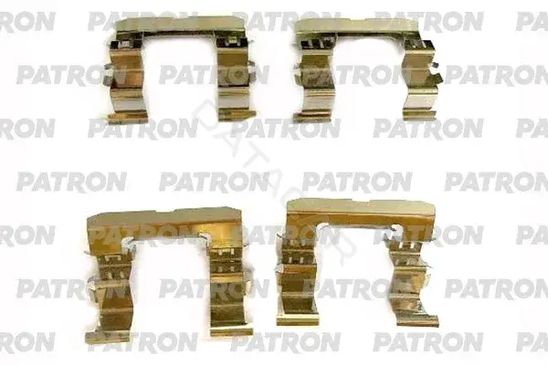 Ремкомплект тормозных колодок PATRON PSRK1425