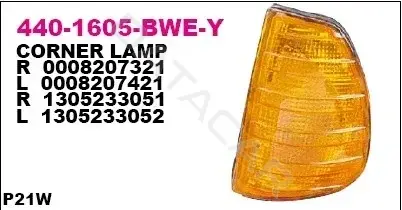 Поворотник DEPO 440-1605RBWE-Y