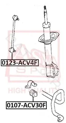 Стойки стабилизатора ASVA 0123-ACV4F