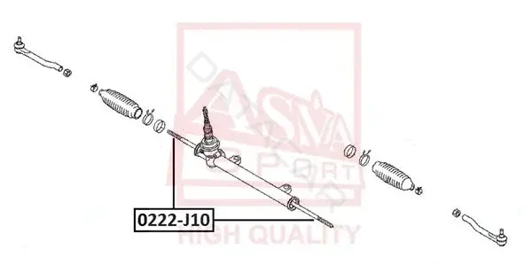Рулевая тяга ASVA 0222-J10