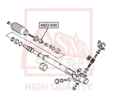 Рулевая тяга ASVA 0422-020