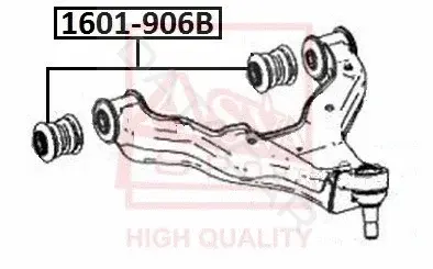 Сайлентблок рычага ASVA 1601-906B