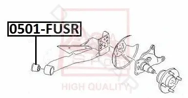 Сайлентблок рычага ASVA 2101-FUSR