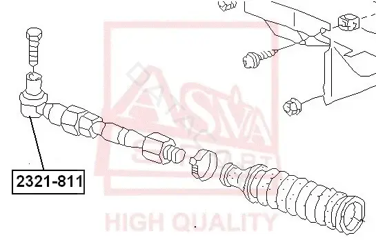 Рулевые наконечники ASVA 2321-811