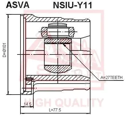 Шрус ASVA NSIU-Y11