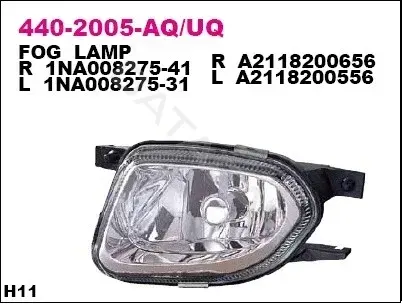 Противотуманные фары DEPO 440-2005R-UQ