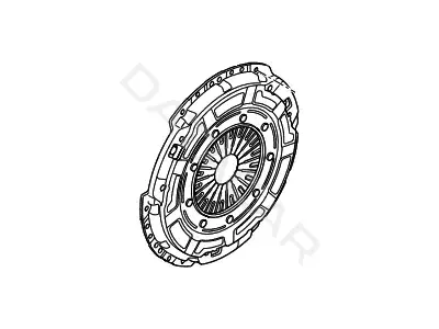 Корзина сцепления HYUNDAI/KIA/MOBIS 41300-26010