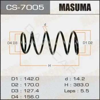 Пружины MASUMA CS-7005