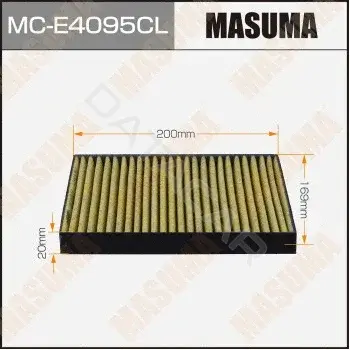 Фильтр салонный MASUMA MC-E4095CL