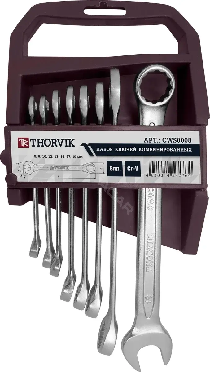 Набор инструментов THORVIK CWS0008