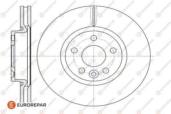 Тормозные диски EUROREPAR 1618889380