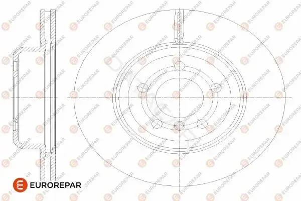 Тормозные диски EUROREPAR 1642755380
