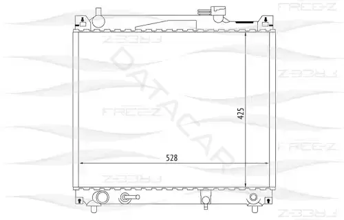 Радиатор охлаждения FREE-Z KK0190