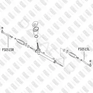 Рулевые наконечники FIXAR FS0515L