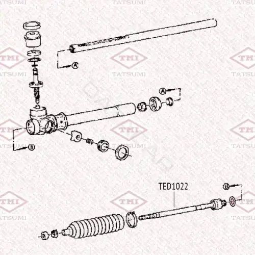 Рулевая тяга TATSUMI TED1022