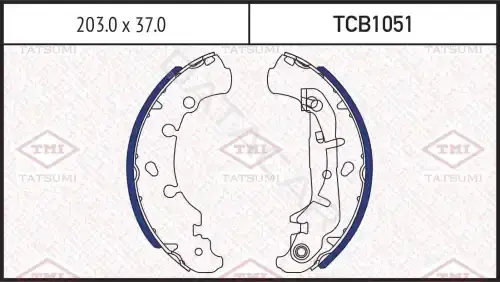 Барабанные колодки TATSUMI TCB1051