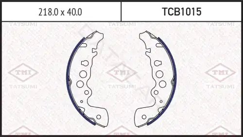 Барабанные колодки TATSUMI TCB1015