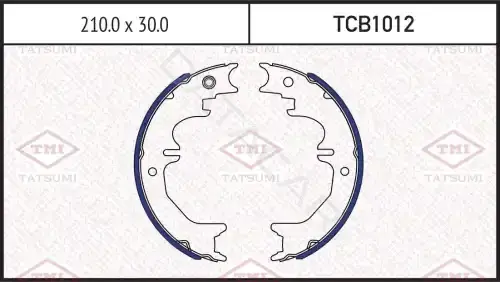 Барабанные колодки TATSUMI TCB1012