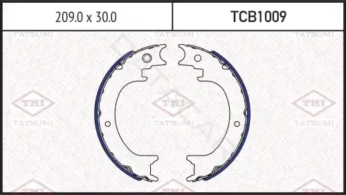 Барабанные колодки TATSUMI TCB1009