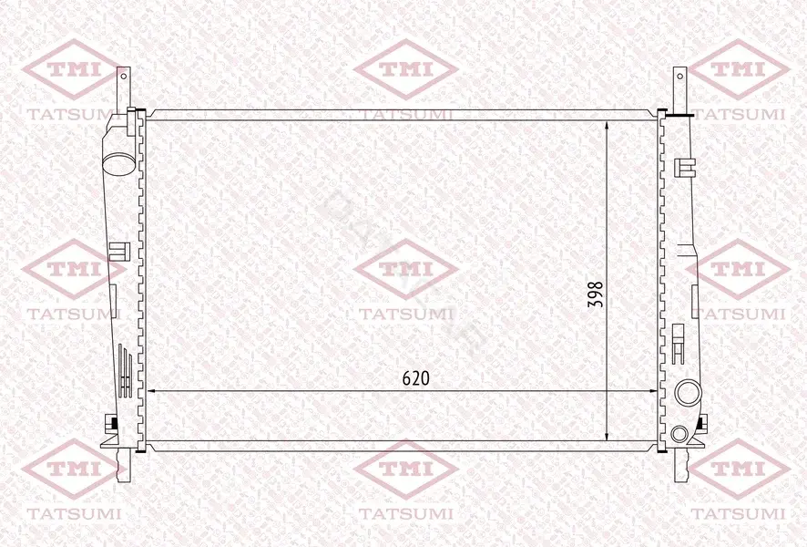 Радиатор охлаждения TATSUMI TGA1175