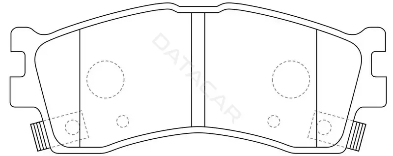 Тормозные колодки SB NAGAMOCHI BP13702