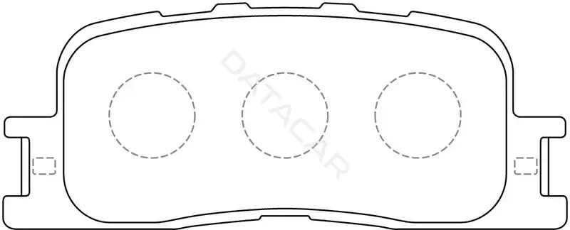 Тормозные колодки SB NAGAMOCHI BP21458