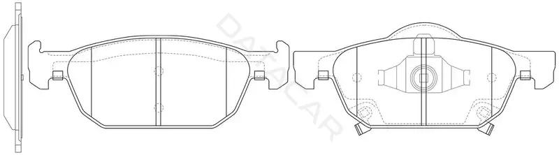 Тормозные колодки SB NAGAMOCHI BP28863