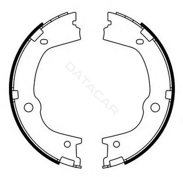 Барабанные колодки SB NAGAMOCHI BS11011