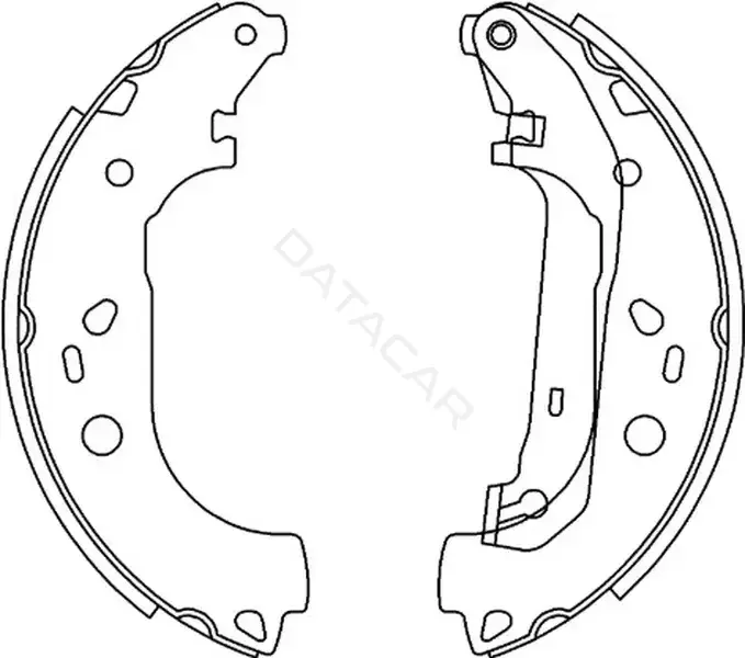 Барабанные колодки SB NAGAMOCHI BS51001