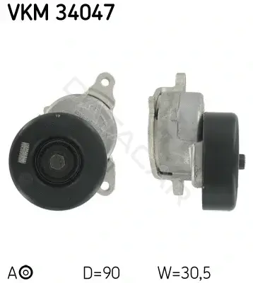 Натяжитель ремня генератора SKF VKM34047
