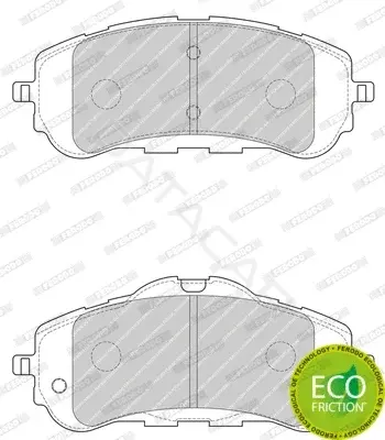 Тормозные колодки FERODO FDB4764